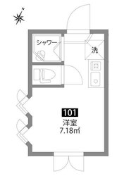 グレースリーブルの物件間取画像